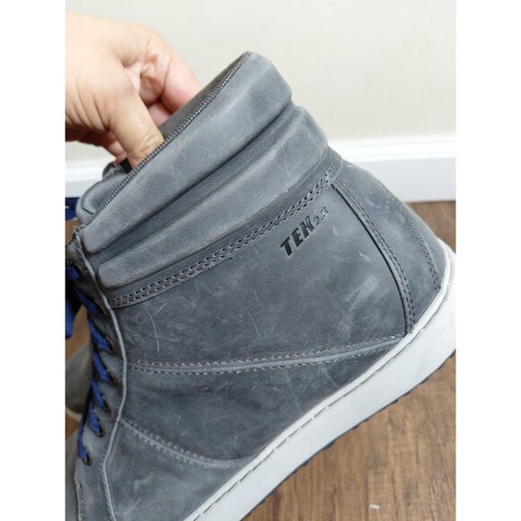 LL Bean Men Chukka Boot Sz 11.5M Mountainside TEK 2.5 Waterproof Leather Gray
